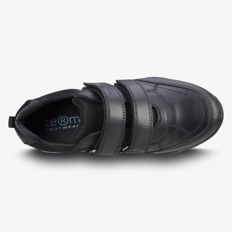 Term Kids Chivers Leather Shoe - Black